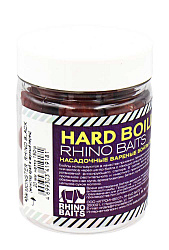 Насадочные вареные бойлы Хард RHINO BAITS Монстр Рино блэк 20мм 150гр