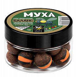 Бойлы насадочные Балансы Муха LION BAITS Тигровый орех 14мм 40гр
