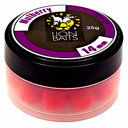 Бойлы плавающие Pop-Up LION BAITS Шелковица 14мм 25гр