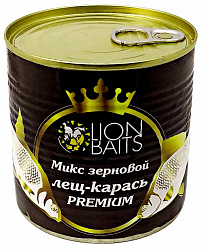 Зерновой микс LION BAITS Премиум Лещ-Карась 430мл