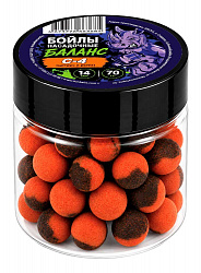 Бойлы насадочные Баланс RHINO BAITS С-4 14мм 70гр