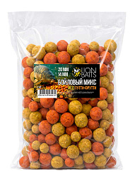 Бойловый микс LION BAITS Мед-Тутти-фрутти 14-20мм 1кг