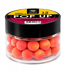 Бойлы плавающие Pop-Up двухцветные LION BAITS Клубника-Ананас 12мм