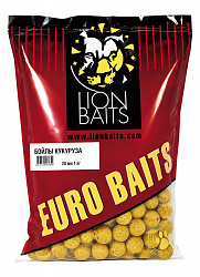 Бойлы тонущие LION BAITS серии ЕВРО Кукуруза 20мм 1кг
