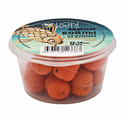 Мини бойлы плавающие на резинке LION BAITS Королевская слива 12х14мм 15шт