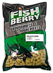 Пеллетс быстрорастворимый FISHBERRY кукурузный 8мм 1кг