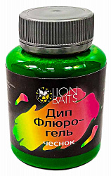 Дип Флюро-гель LION BAITS Чеснок 130мл