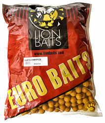 Бойлы тонущие LION BAITS серии ЕВРО Кукуруза 20мм 5кг