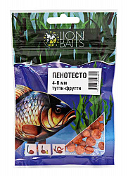 Пенотесто LION BAITS Тутти-фрутти 4-8мм 10гр