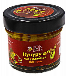 Кукуруза натуральная LION BAITS Ваниль 110мл