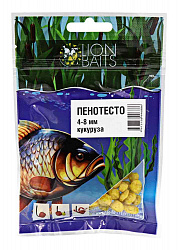 Пенотесто LION BAITS Кукуруза 4-8мм 10гр