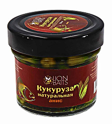 Кукуруза натуральная LION BAITS Анис 110мл