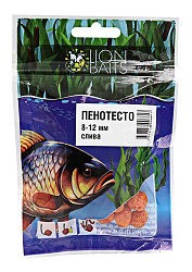 Пенотесто LION BAITS Слива 8-12мм 10гр