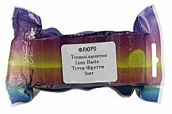 Флюро технопланктон LION BAITS Тутти-Фрутти 3шт желтый