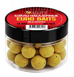 Бойлы насадочные LION BAITS серии ЕВРО Мед Юкатан 14мм 100мл