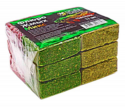 Флюро жмых микс LION BAITS Макуха чеснок 12шт