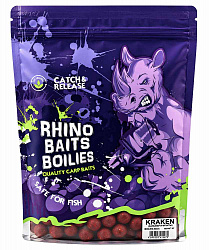 Бойлы тонущие RHINO BAITS Кракен 20мм 1кг