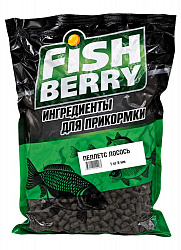 Пеллетс медленно растворимый FISHBERRY Лосось 6мм 1кг