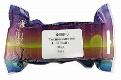 Флюро технопланктон LION BAITS Мед 3шт желтый