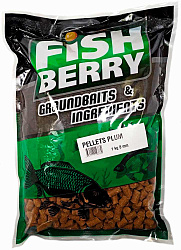Пеллетс быстрорастворимый FISHBERRY сливовый 8мм 1кг