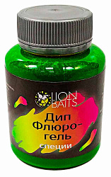 Дип Флюро-гель LION BAITS Специи 130мл