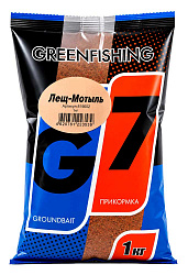 Прикормка GREENFISHING серии G-7 Лещ-мотыль 1кг