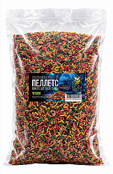 Пеллетс микро цветной LION BAITS Чеснок 1,5мм 1кг