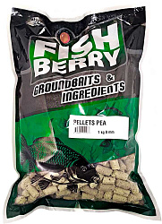 Пеллетс быстрорастворимый FISHBERRY гороховый 8мм 1кг