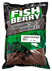 Пеллетс осетровый FISHBERRY 4мм 1кг