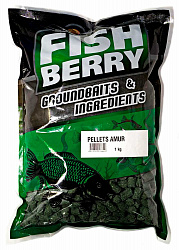 Пеллетс быстрорастворимый FISHBERRY Амур 8мм 1кг