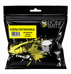 Бойлы растворимые насадочные LION BAITS Ананас 20мм 400гр